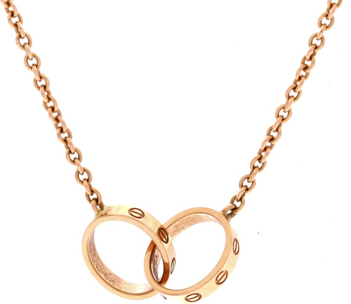 Cartier Love Interlocking Necklace