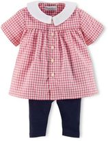 Thumbnail for your product : Ralph Lauren CHILDRENSWEAR Baby Girls Poplin Shirt & Leggings Set