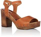 Thumbnail for your product : FiveSeventyFive Women's Leather Platform Sandals - Brown