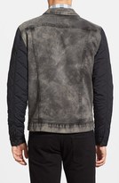 Thumbnail for your product : Ezekiel 'Blackhawk' Denim Jacket with Quilted Sleeves