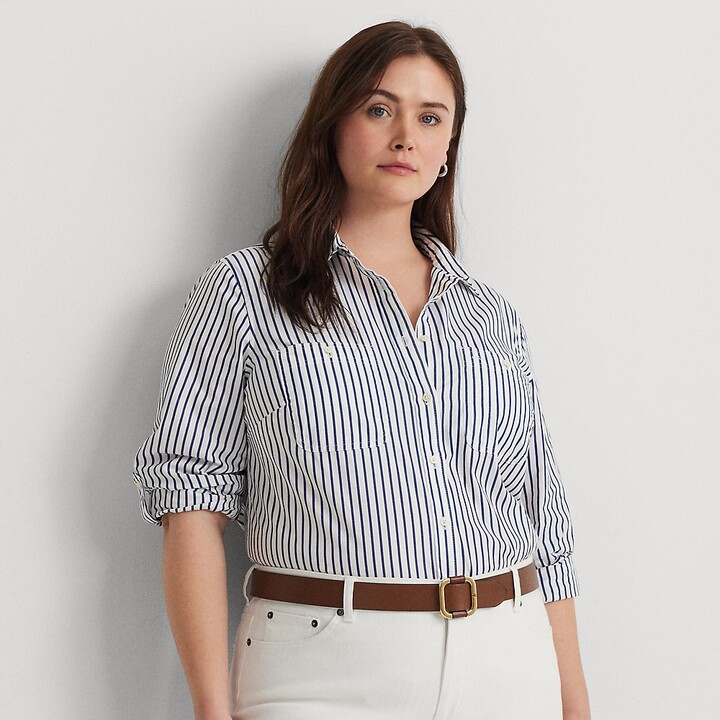 Ralph Lauren Womens Striped Shirt | ShopStyle