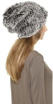 Thumbnail for your product : Adrienne Landau Knit Fur Hat