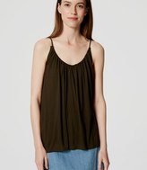 Thumbnail for your product : LOFT Shirred Cami
