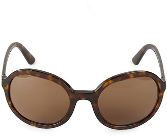 Prada 56MM Round Sunglasses - ShopStyle