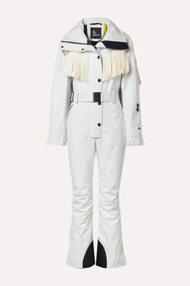Moncler Genius - 3 Grenoble Belted Fringed Ski Suit - White - ShopStyle  Activewear