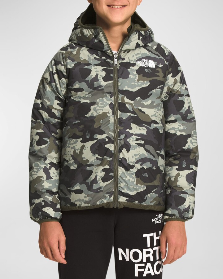 The North Face Boy's Camo-Print Reversible Jacket, Size XS-XL