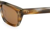 Thumbnail for your product : Celine 53MM Animal Print Square Sunglasses