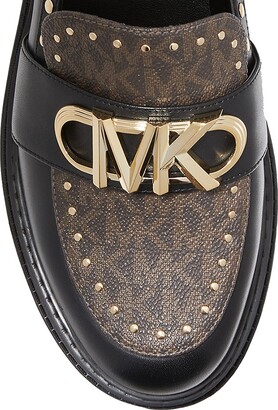 MICHAEL Michael Kors Parker Lug-Sole Leather Loafers