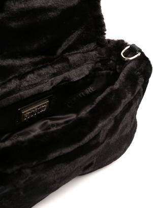 Versace Jeans Couture Couture 1 faux-fur shoulder bag