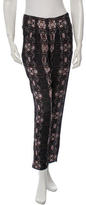 Thumbnail for your product : Theyskens' Theory Silk Printed Pants