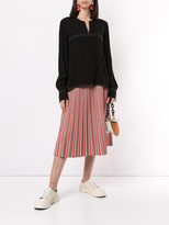 Thumbnail for your product : Marni Long-Sleeve Flared Blouse