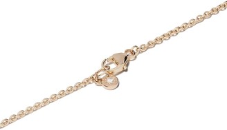 Astley Clarke 14kt gold diamond medium Icon Nova pendant necklace
