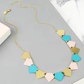 Thumbnail for your product : Lisa Angel Delicate Geometric Mini Matt Bunting Necklace