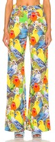 Thumbnail for your product : Loewe Parrot Print Bootcut in Yellow