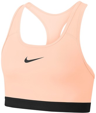 nike beige sports bra