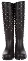 Thumbnail for your product : Saint Laurent Embellished Rain Boots