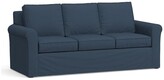 Thumbnail for your product : Pottery Barn Cameron Roll Arm Slipcovered Sleeper Sofa with Memory Foam Mattress