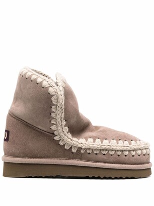 Mou Eskimo suede ankle boots