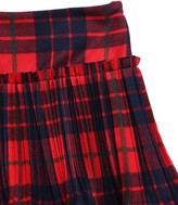 Thumbnail for your product : Il Gufo Pleated Tartan Skirt