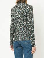 Thumbnail for your product : Rebecca Taylor fitted floral print jersey