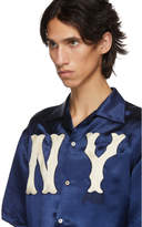 Thumbnail for your product : Gucci Blue NY Yankees Edition Patch Shirt