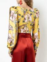 Thumbnail for your product : Silvia Tcherassi floral print cropped blouse