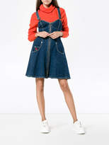 Thumbnail for your product : Adam Selman sleeveless fitted denim dress