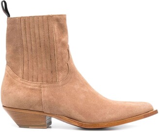 Sonora Sue pointed-top ankle boots