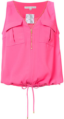 Trina Turk zip front blouse - women - Polyester - S