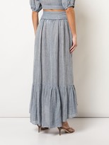 Thumbnail for your product : Lisa Marie Fernandez Nicole pleated maxi skirt