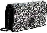 Thumbnail for your product : Stella McCartney Mini Stella Star Rhinestone Shoulder Bag