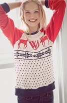 Thumbnail for your product : Wildfox Couture 'Snow Babe' Baggy Beach Jumper Raglan Pullover