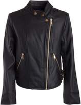 Thumbnail for your product : Michael Kors Zip Leather Jacket