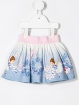 Thumbnail for your product : MonnaLisa Ballerina Graphic Skirt