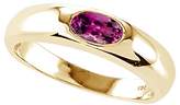 Thumbnail for your product : Design Studio Tommaso Tommaso Design Oval 6x4mm Genuine Rhodolite Ring 14k Size 7