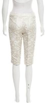 Thumbnail for your product : Andrew Gn Cropped Brocade Pants