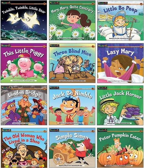 Newmark Learning NewmarkLearningRisingReadersLeveledBooks:NurseryRhymeTalesSet2,English