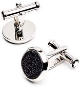 Thumbnail for your product : Montblanc Blue Goldstone Round Cufflinks