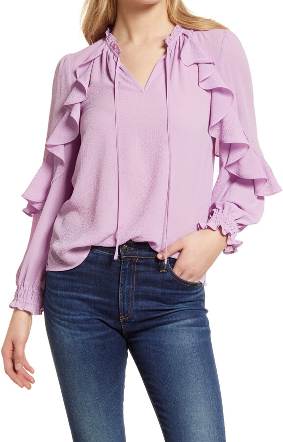 Vince Camuto Long Sleeve Blouse | Shop the world's largest 