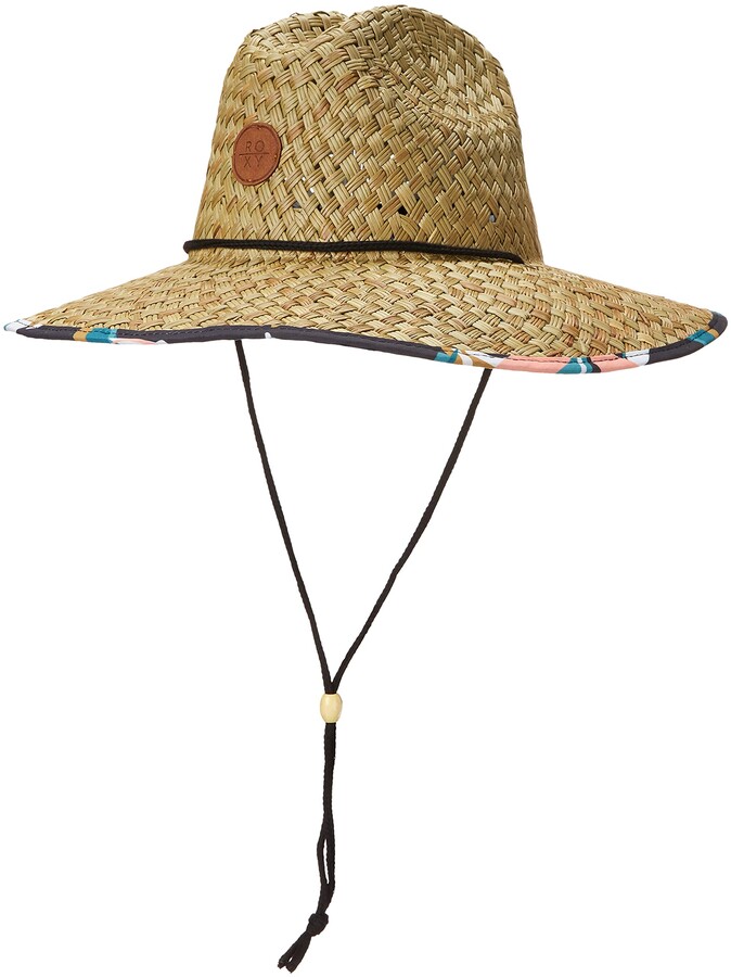 Roxy Womens Pina to My Colada Straw Sun Hat
