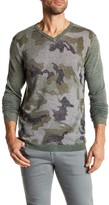 Thumbnail for your product : Autumn Cashmere Camo Inked Cashmere Sweater