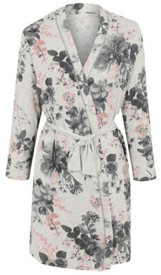 George Floral Print Wrap Dressing Gown