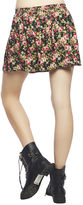 Thumbnail for your product : Wet Seal Floral Bouquet Skater Skirt