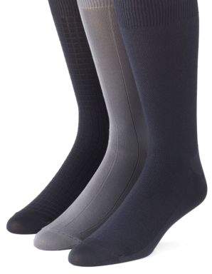 Calvin Klein 3-Pair Microfiber Socks