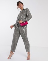 Thumbnail for your product : ASOS EDITION sequin shirt