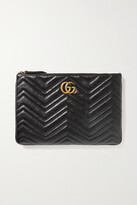 Thumbnail for your product : Gucci Gg Marmont Quilted Leather Pouch