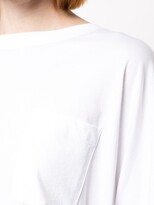 Thumbnail for your product : Adam Lippes chest pocket longsleeved T-shirt