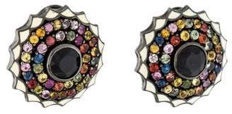 MCL by Matthew Campbell Laurenza Spinel & Multicolor Sapphire Earrings