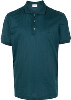 Thumbnail for your product : Ferragamo Striped Short-Sleeve Polo Shirt
