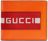 Thumbnail for your product : Gucci stripe leather wallet